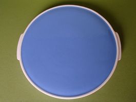 blaue grosse Kuchen Platte ANNABURG