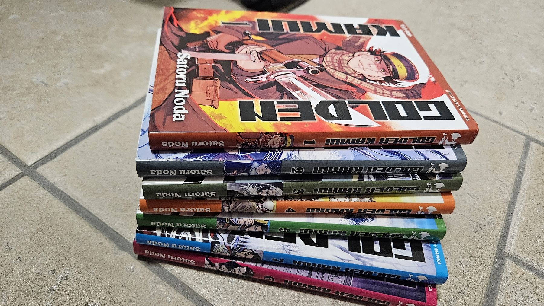 Fumetti: golden kamui manga 1-7 – Usato da Castel San Pietro venduto da pie_k8j6