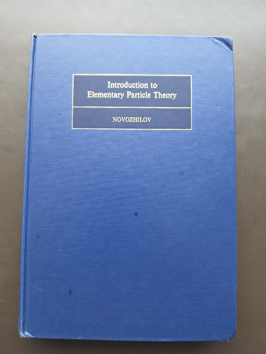 Livres: Introduction to Elementary Particle Theiry – D'occasion à Basel par Bafidu