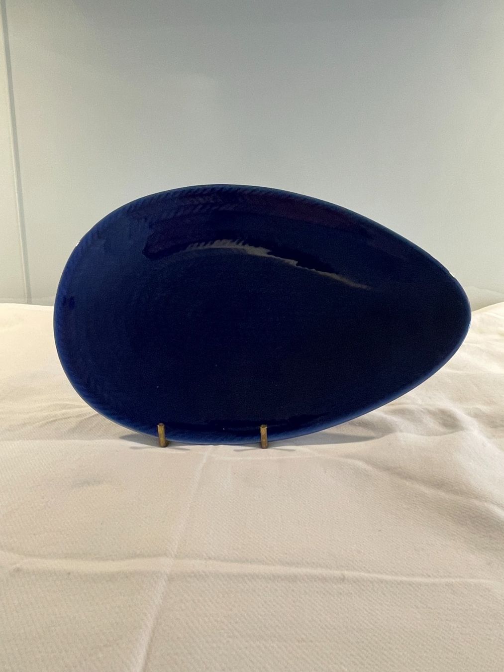 Rörstrand Servierplatten: Platte spitzoval Rörstrand "BLue Fire/Bla Eld" Bengtson 1951 – Gebraucht aus Zürich von sru_6zc8