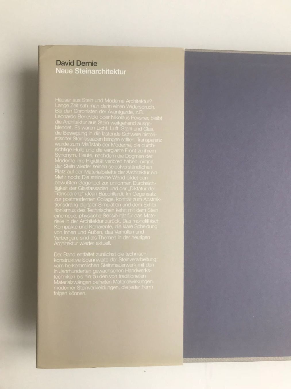 Libri: Neue Steinarchitektur - David Dernie – Nuovo (secondo la descrizione) da Zürich venduto da mybuybye 2