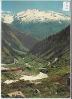 Bei Gletsch am Furkapass - Furka-Oberalp-Bahn