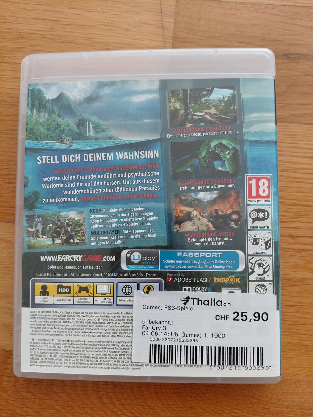 Sony Jeux: Far Cry 3 PS3 – D'occasion à Oberwil BL par Petermib 3