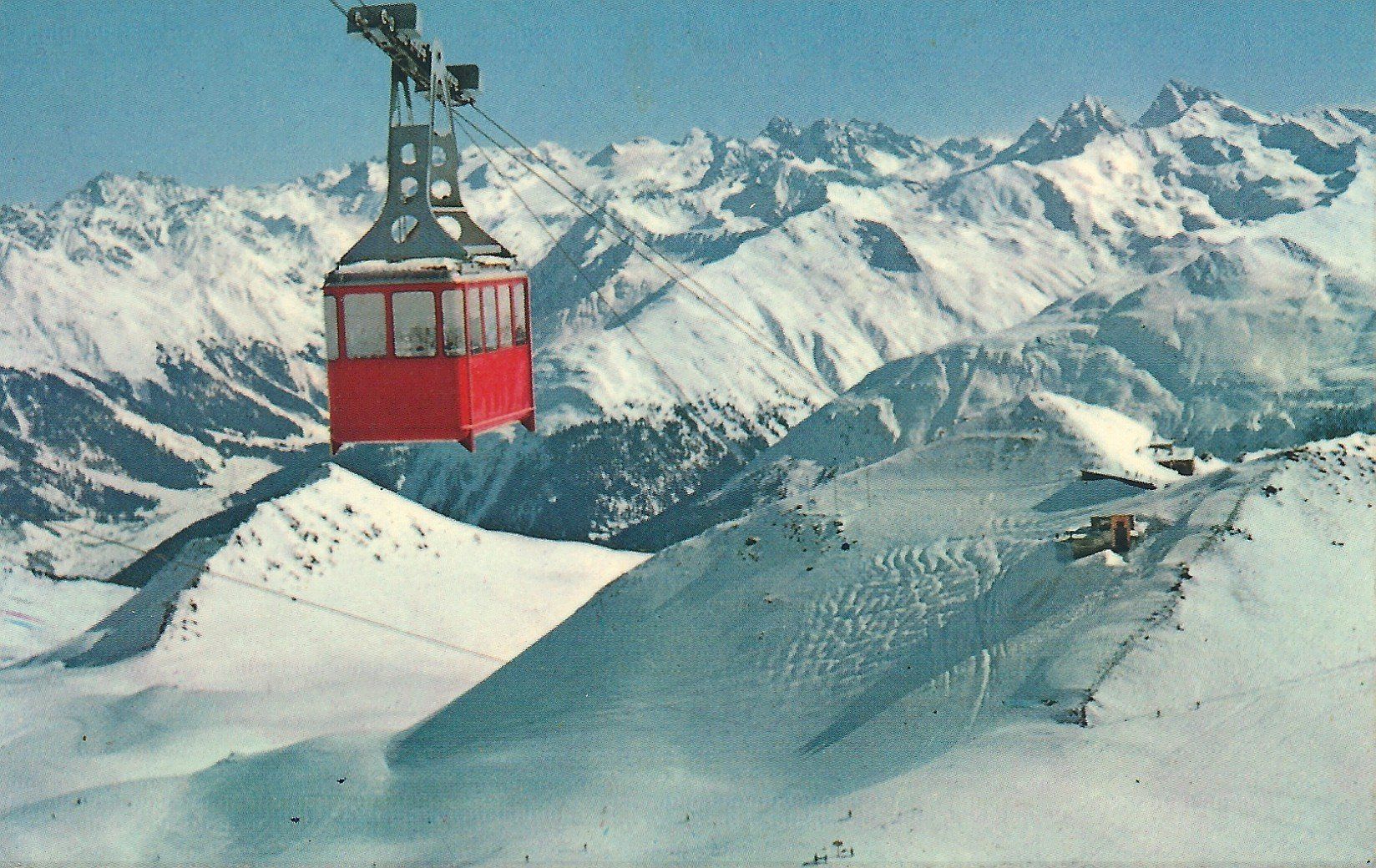 Cartes postales: 6 alte Ansichtskarten von Davos Graubünden – D'occasion à Flums par Guscha1 7