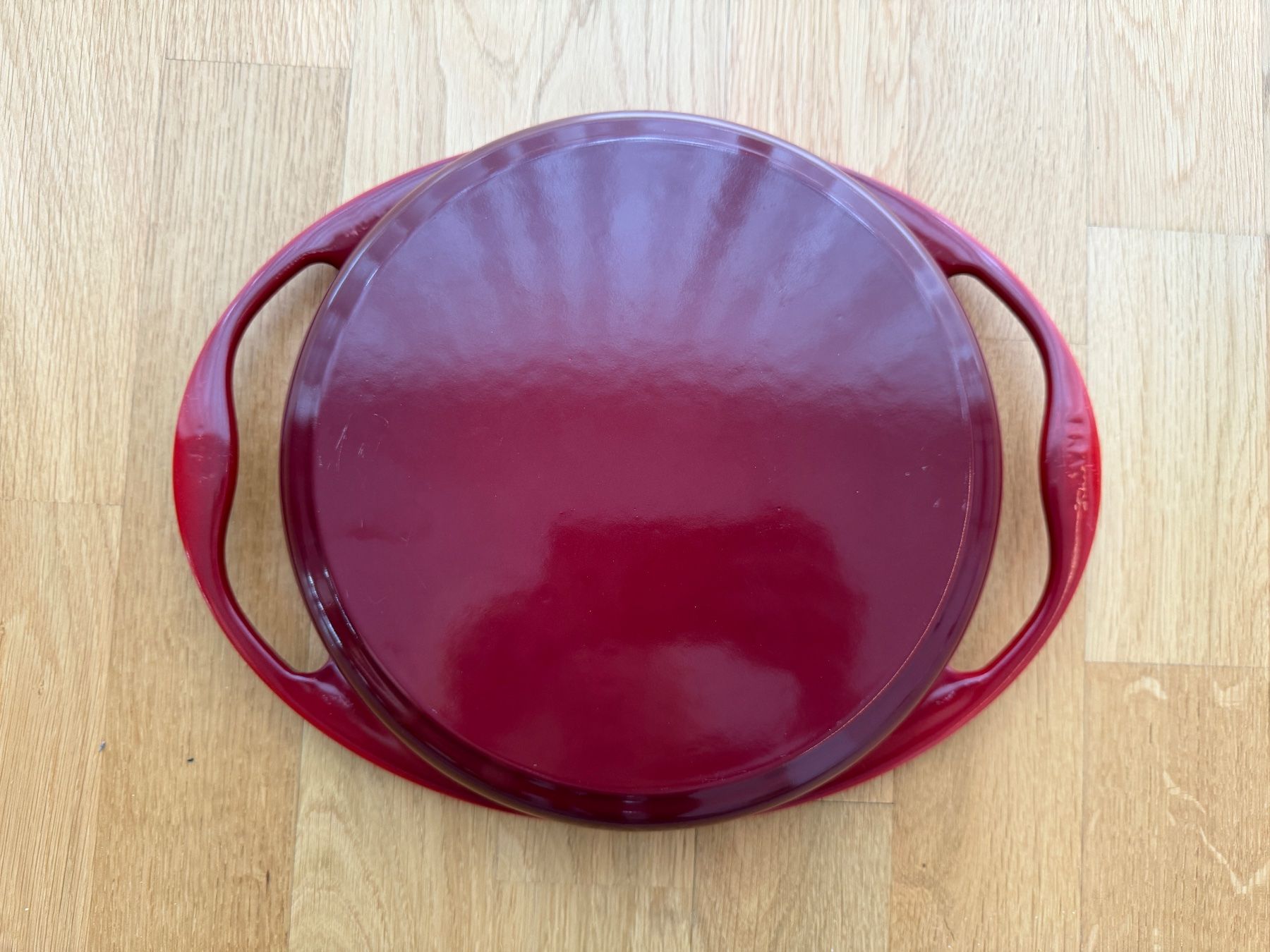 Le Creuset Teglie da forno: Le Creuset Auflaufform 25cm kirschrot – Nuovo (secondo la descrizione) da Ehrendingen venduto da Nr.7 1