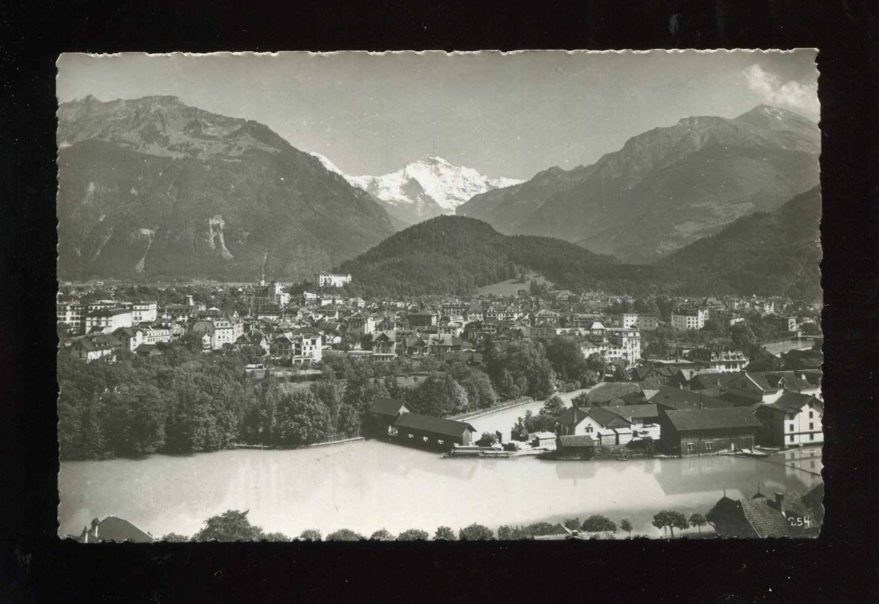 Cartoline postali: Interlaken – Usato da Aarau venduto da Elmaar41