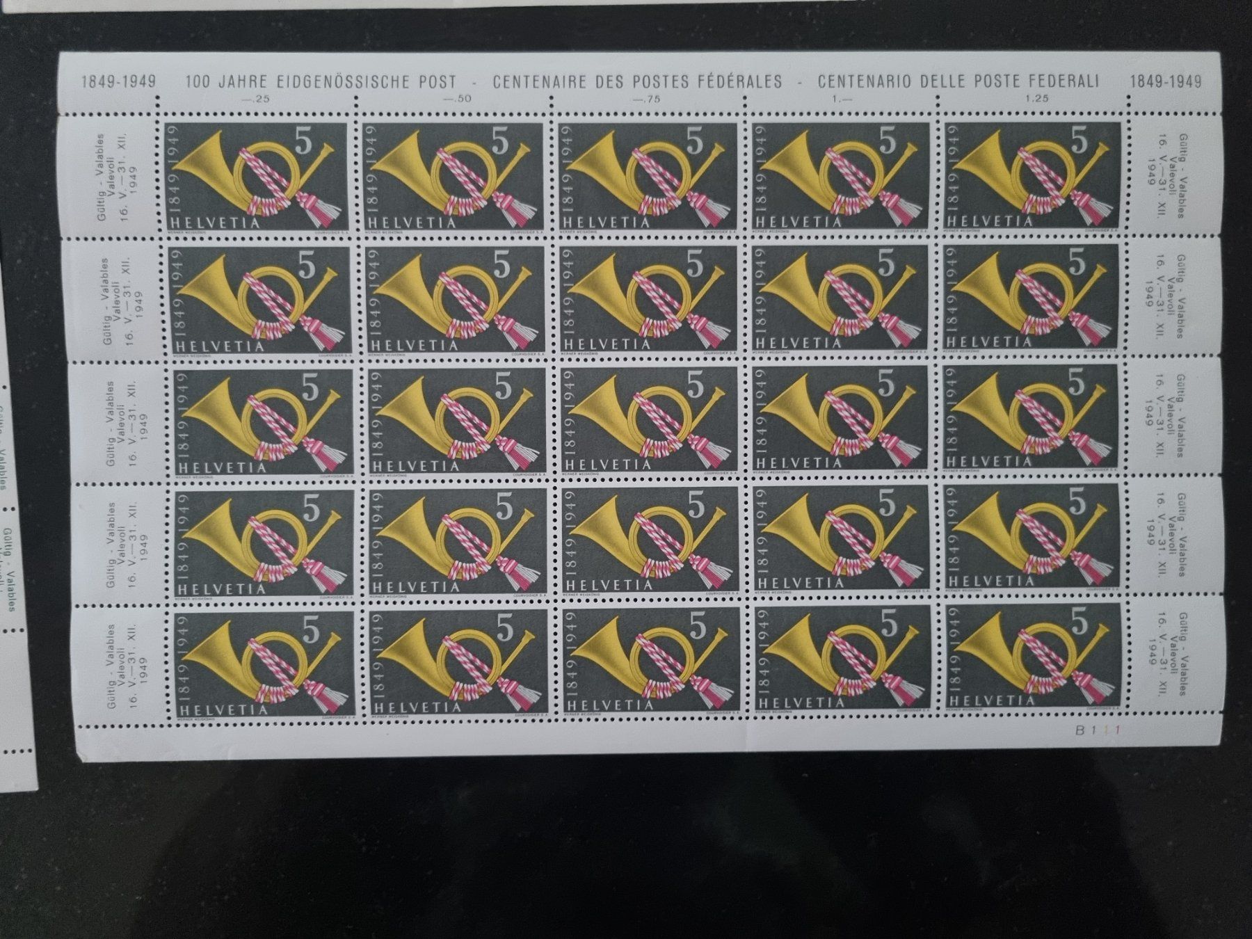 Tutti i francobolli: 8 postfrische CH Originalbogen ** – Nuovo (secondo la descrizione) da Gümligen venduto da Geniusbuy 8