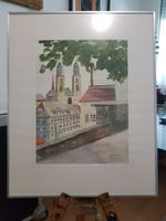 Aquarell Willy Suter (1918-2002) - "Vom Lindenhof"