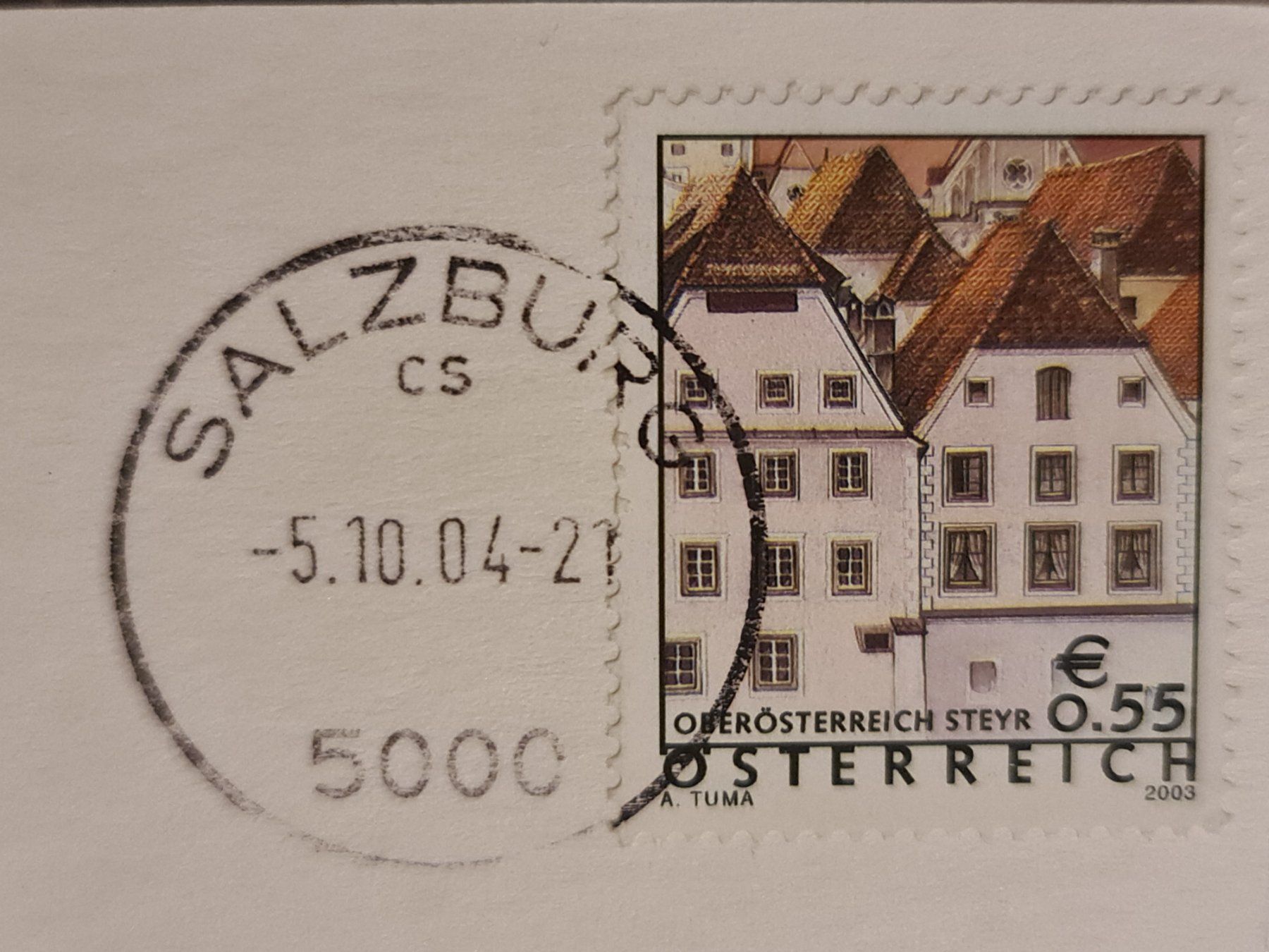 Cartoline postali: Ansichtskarte Salzburg Österreich 2004 – Usato da Dintikon venduto da Vexi 1