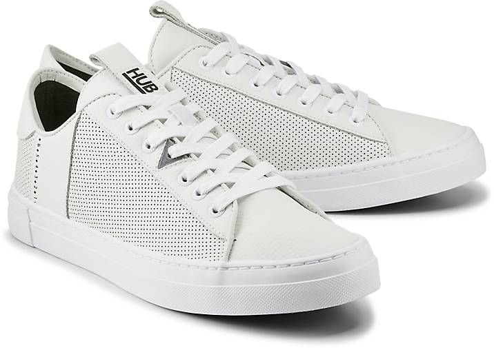 Scarpe da uomo: Weisse Sneaker Hook von HUB, Gr. 42 – Usato da Wädenswil venduto da coconut1289 5