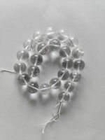 Bergkristall, Beads 18mm, Strang