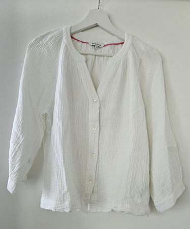 Weisse Bluse Gr.34