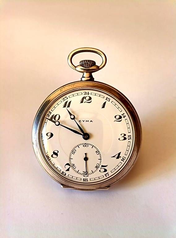 Cyma Orologi: Orologio Cyma da tasca 1939 – Usato da Intragna venduto da -mag13