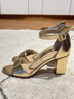 Sandalette in Gold