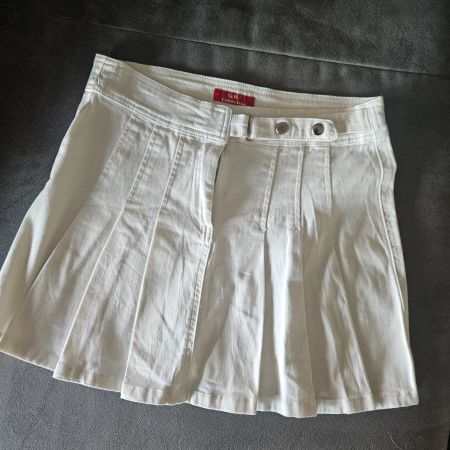 Mini jupe blanche t. 38 M