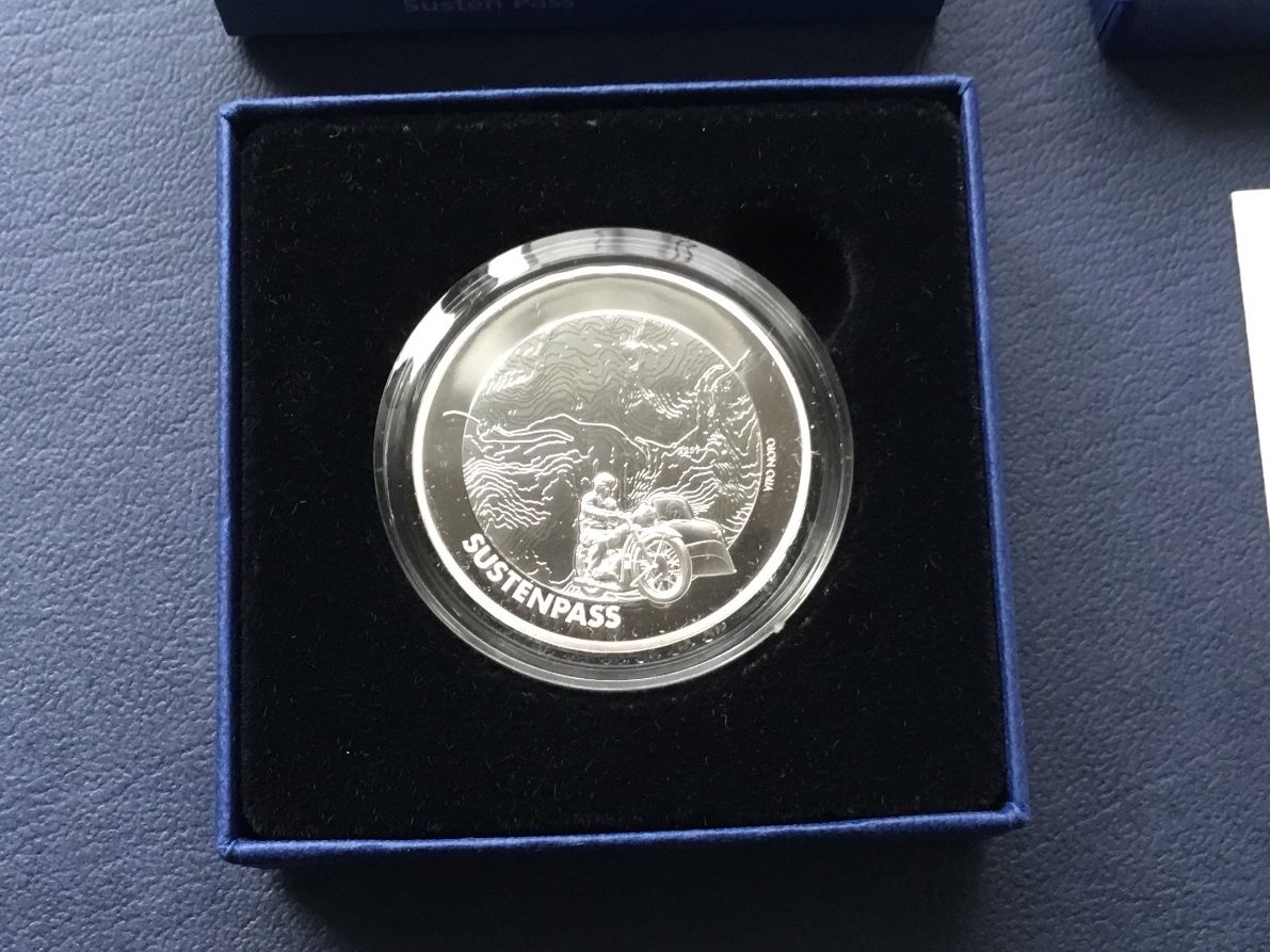 Tutti le monete: 20 Franken Silbermünze Sustenpass PP 2020 – Nuovo e nell'imballaggio originale da St. Margrethen SG venduto da alfapeugeot10 1
