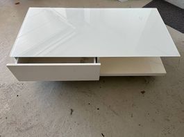 Salontisch mit Glasplatte