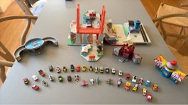 MicroMachines Spielkoffer mit Zubehör