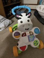 Lauflernhilfe Zebra mit Musik und Lichtern guter Zustand