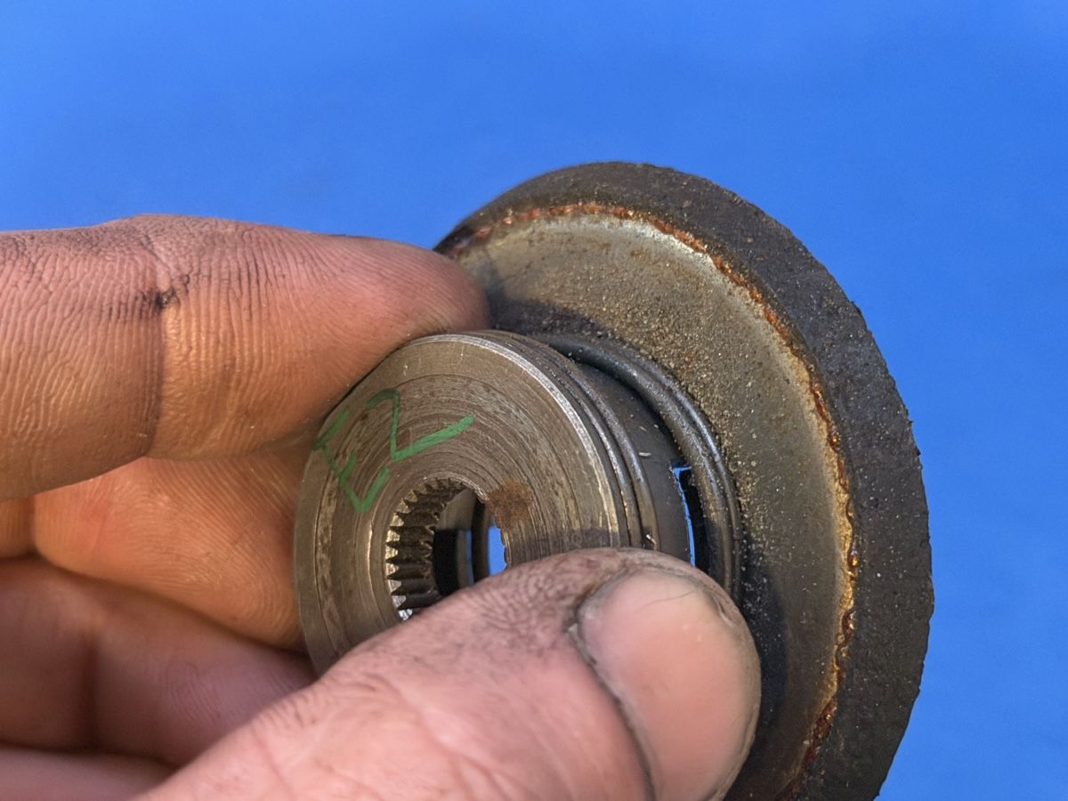 Mofa-Ersatzteile: Starterteller Sachs 503 Automatik – Gebraucht aus Bolken von si.x.las 3