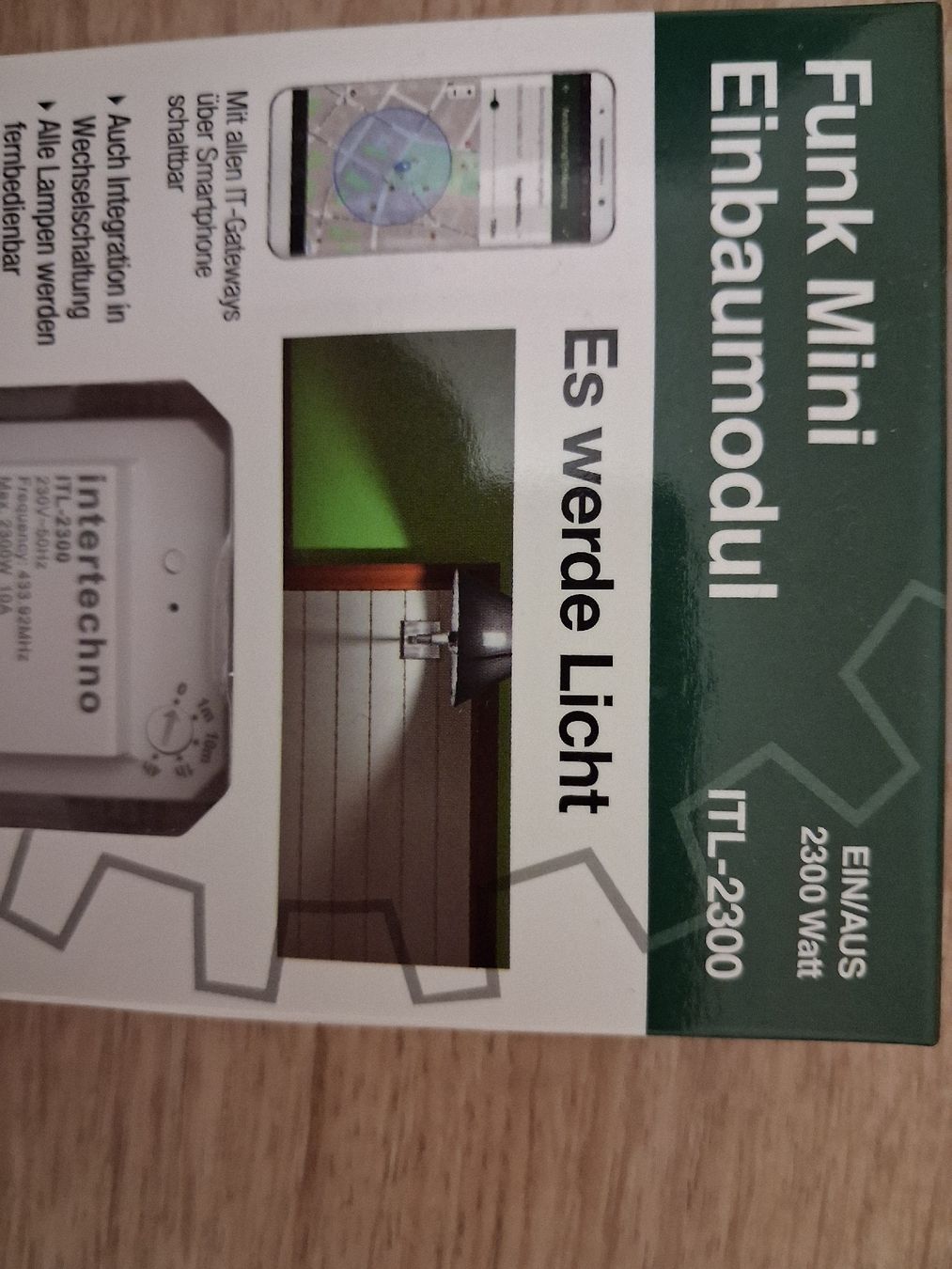 Steuerung: Intertechno ITL-2300 modulo ad incasso wireless nuovo – Neu und originalverpackt aus Jona von api_sdn2 2