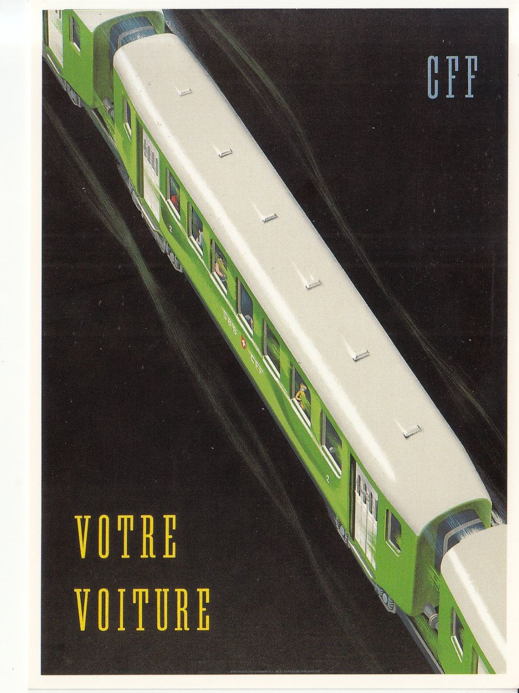 Cartoline postali: CFF 1954, Plakatauktion 1993 – Nuovo (secondo la descrizione) da Bürglen TG venduto da StampGraf