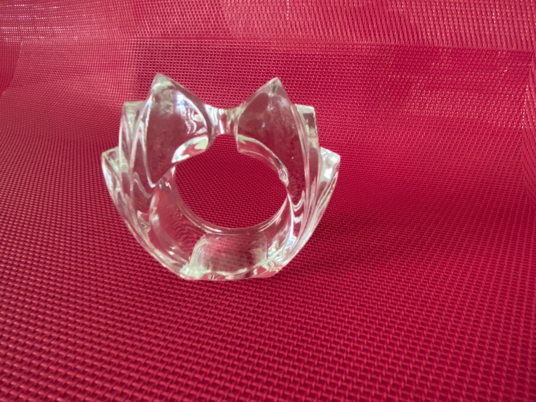 Altro in Decorazioni & Accessori: Serviettenringe aus massivem Glas – Usato da Bottighofen venduto da HBCO 1