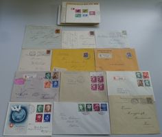 1915-2008, 40 meist saubere PRO JUVENTUTE Belege.