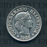 CHF___0.10 1938 -stgl 10 Rappen