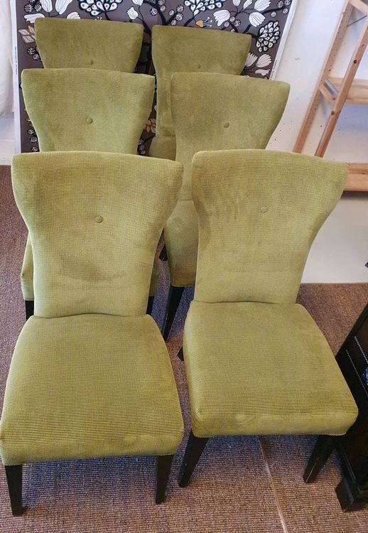 Chaises: 2er Set Stühle, olivgrün – D'occasion à Walchwil par Marusha1 2