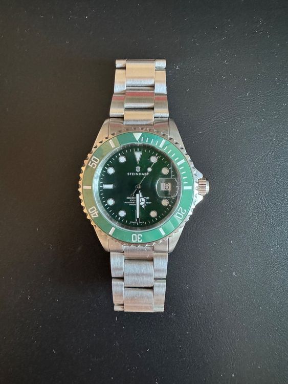 Steinhart ocean one double green ceramic 2025
