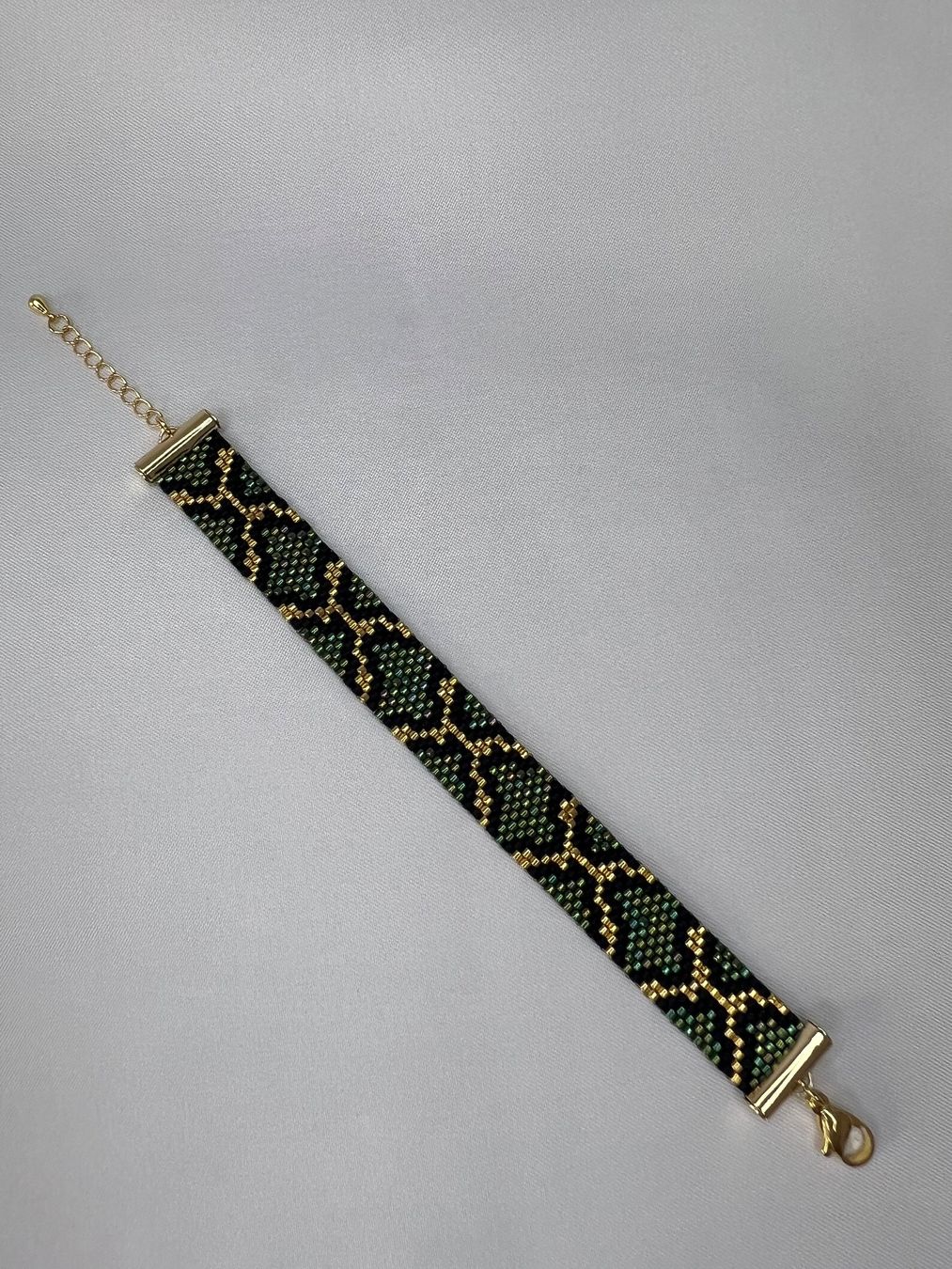 Bracciali & Braccialetti: Armband Python / Handmade / Handarbeit / Delica (neu) – Nuovo e nell'imballaggio originale da Stein AG venduto da Anastasia_Asya 3
