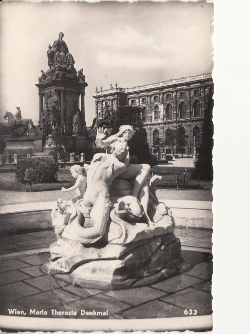 Cartoline postali: Wien 1954 – Usato da Bürglen TG venduto da StampGraf