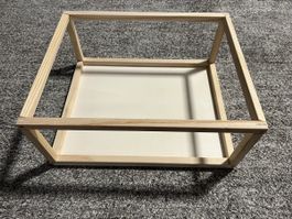 Zwei DIY-Aufbewahrungsboxen aus Holz