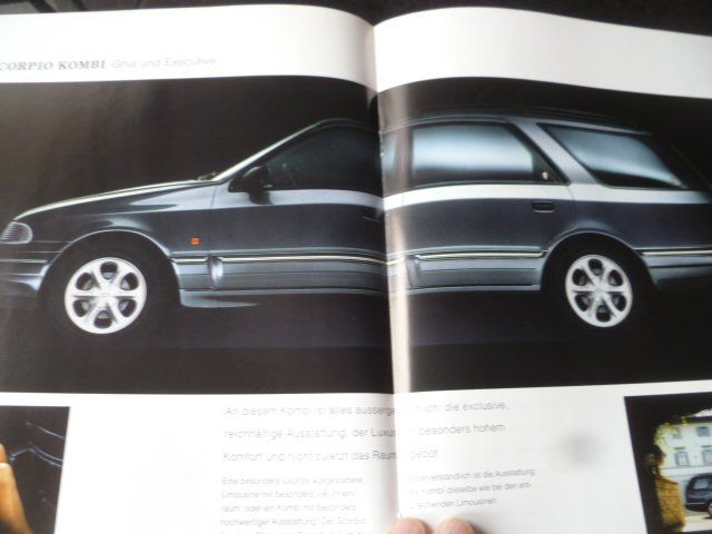 Ford Documenti: Ford Scorpio Prospekt 2.1992 – Usato da Zofingen venduto da sosalinos01 5