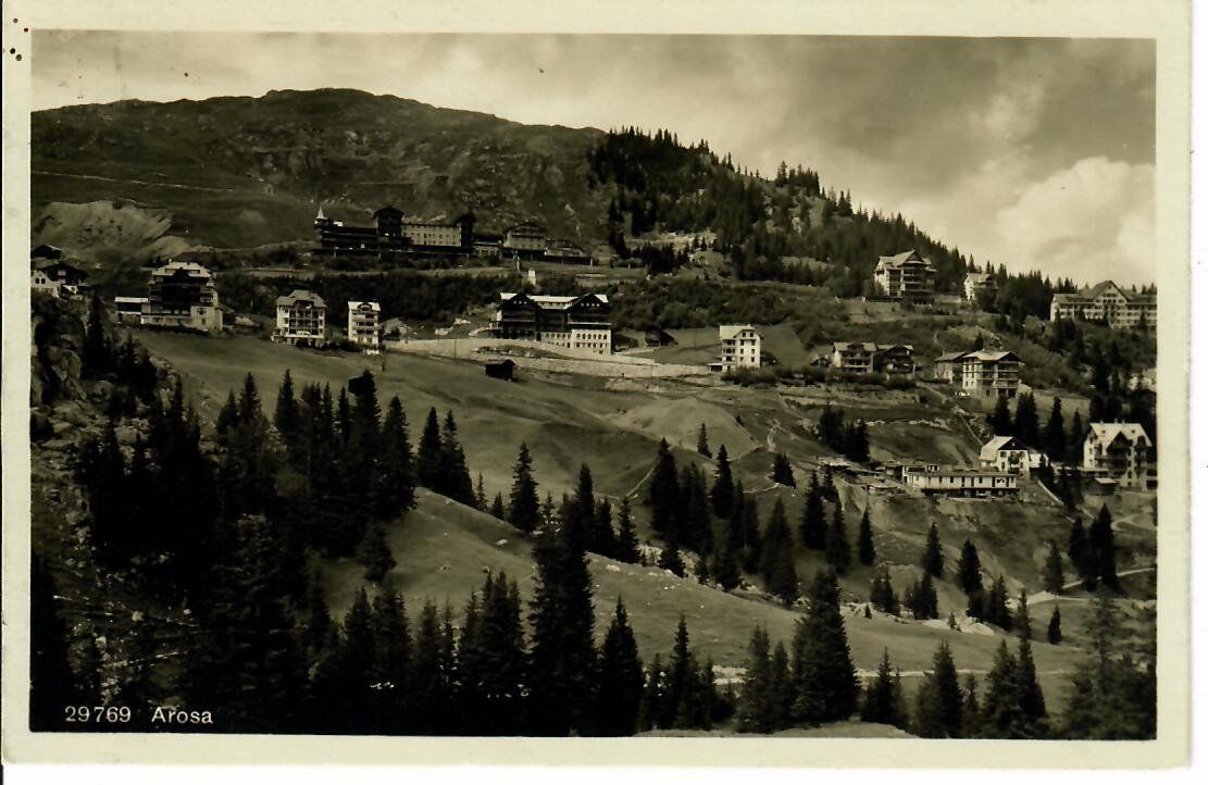 Ansichtskarten: Arosa – Gebraucht aus Hochdorf von Ziegel-16