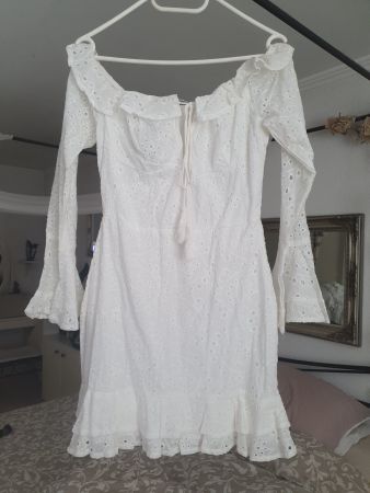 Helles Blusenkleid Gr S *neuwertig* "Eilly Bazar"