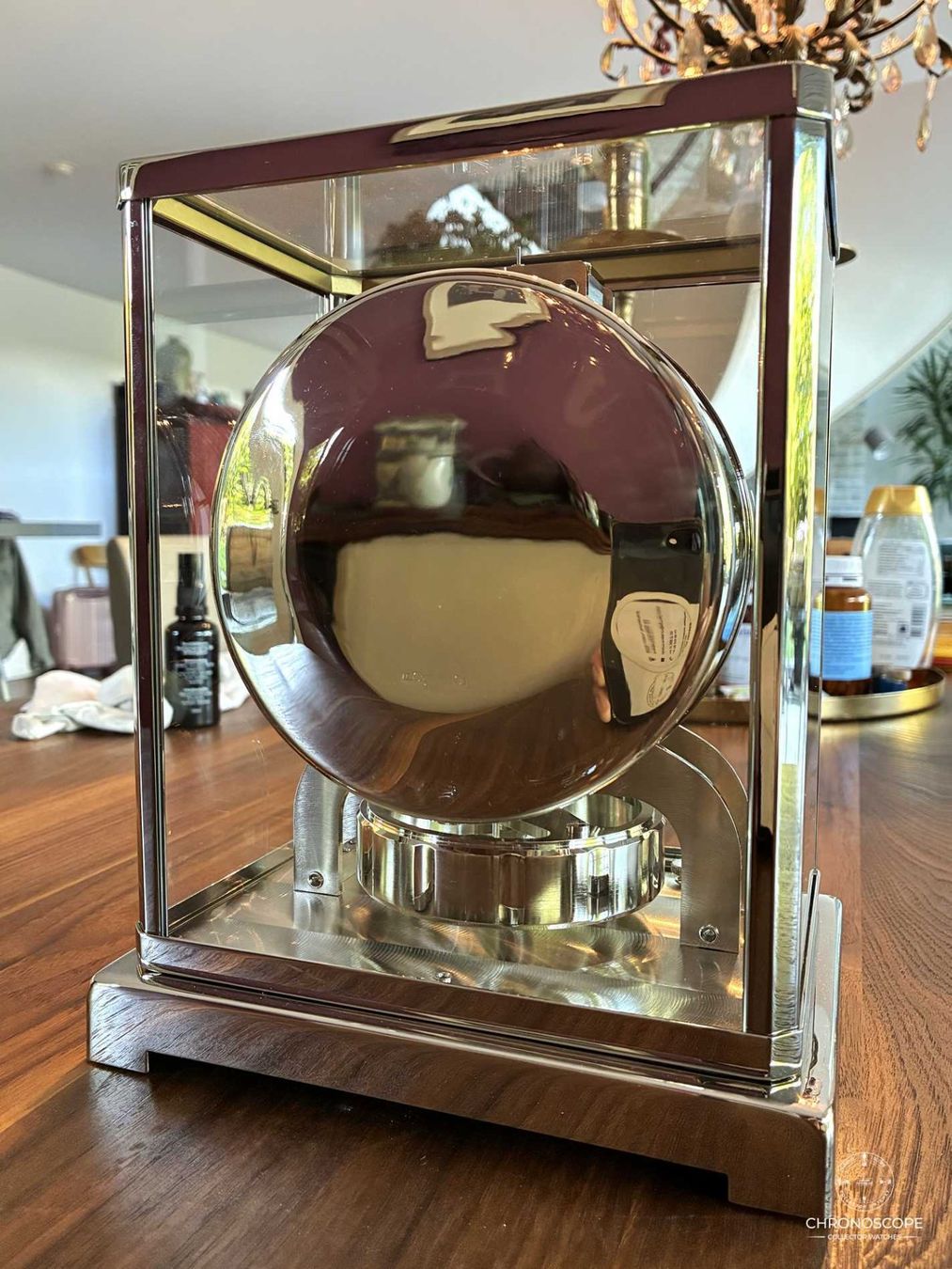 Jaeger-Lecoultre Orologi da terra & Orologi da parete: Jaeger-LeCoultre Atmos Classic nickel-plated, serviced. – Usato da Luzern venduto da ChronoScope6004 5