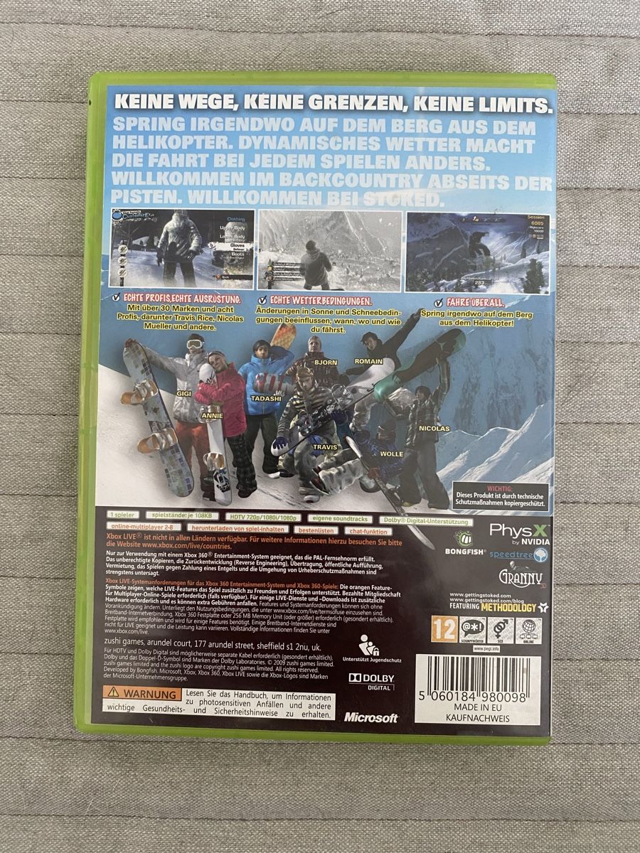 Microsoft Giochi: Stoked für Xbox 360 – Usato da Thunstetten venduto da Virus_33 2