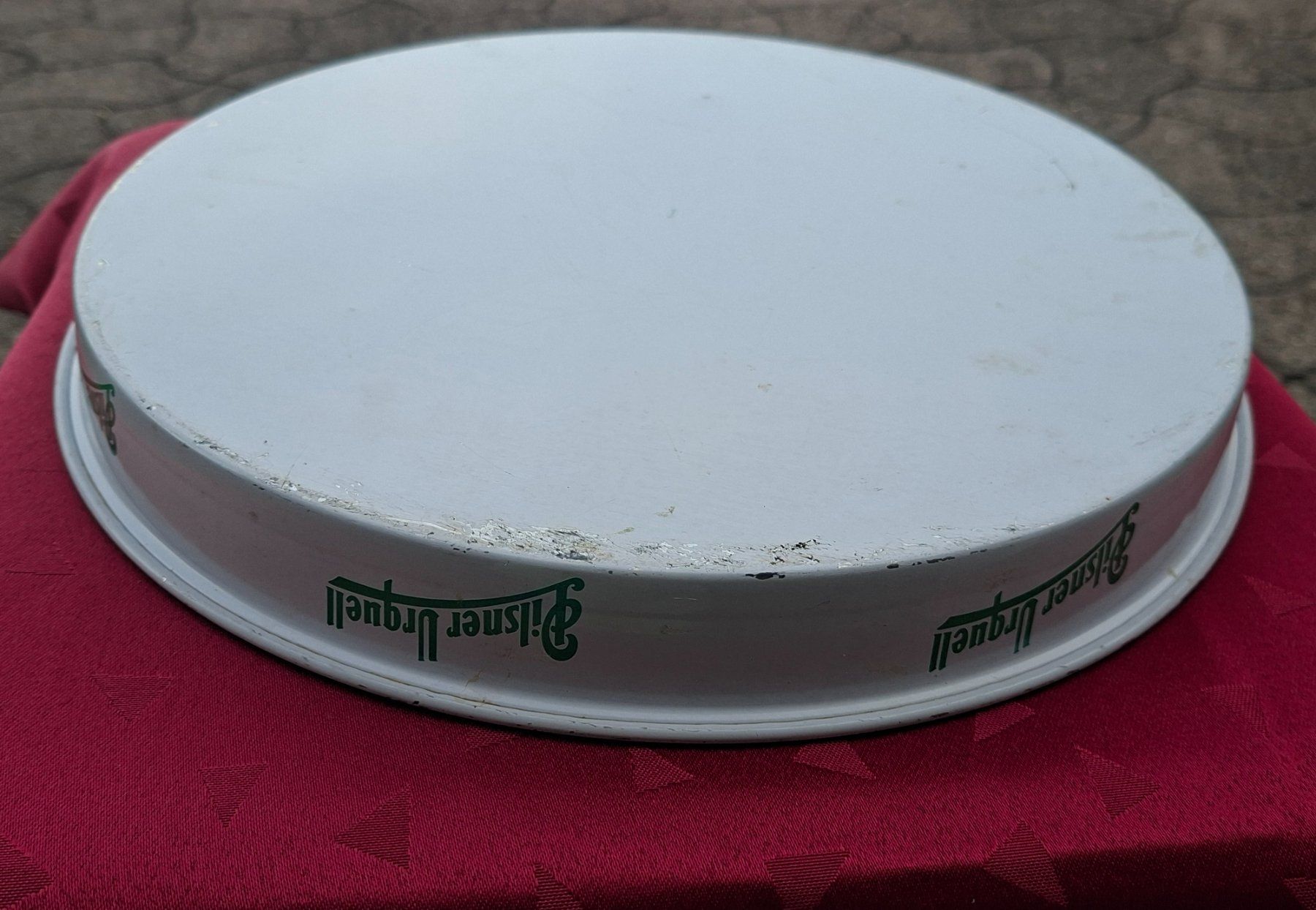 Tablet PC: Altes Seviertablett Blechtablett Pilsner Urquell – Usato da Kriens venduto da Neri2 3
