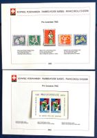 1962  Pro Juventute Sammelblätter *