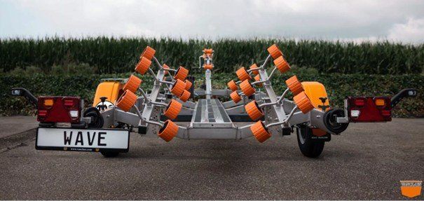 Rimorchi: Bootstrailer Edelstahl Vanclaes Wave 1350kg – Nuovo (secondo la descrizione) da Gunzgen venduto da HofmannAnhaenger 1