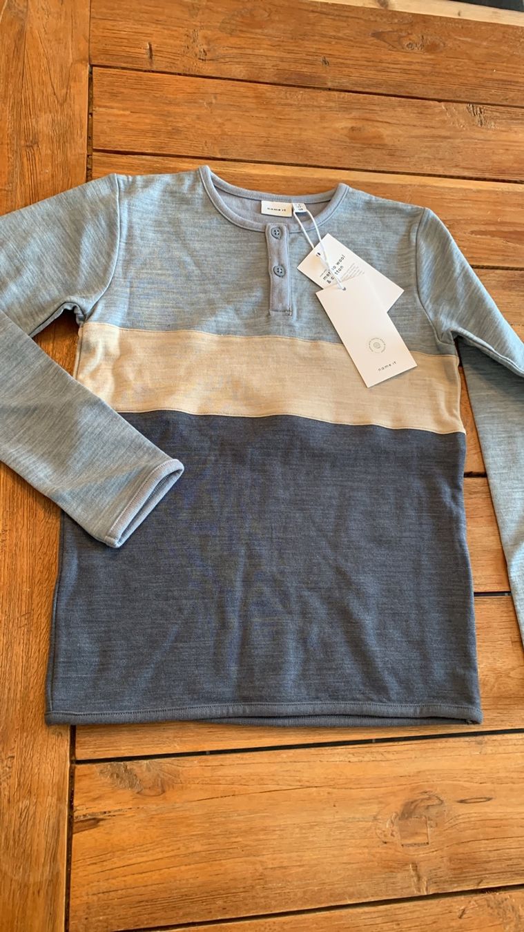 Maglioni & Felpe: Neuer Merino/Baumwolle Pullover gr. 128 – Nuovo e nell'imballaggio originale da Attelwil venduto da TaraLee