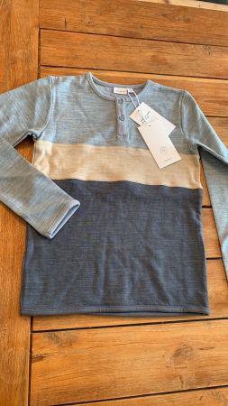 Neuer Merino/Baumwolle Pullover gr. 128