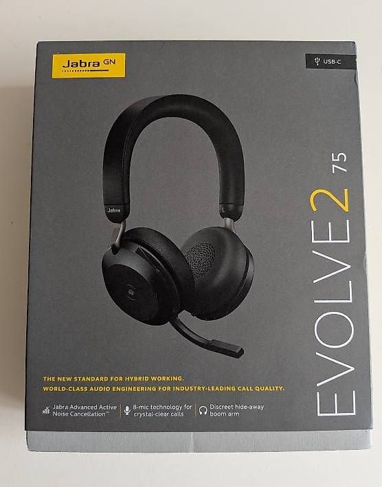 Kopfhörer: Jabra Evolve2 75 USB-C Bluetooth Headset  Wie neu – Gebraucht aus Zürich von ley_882n 4