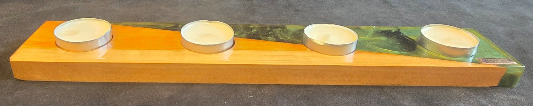 Bougeoirs: Kerzenbrett – Neuf (Voir description) à arboldswil par Maschine78 3