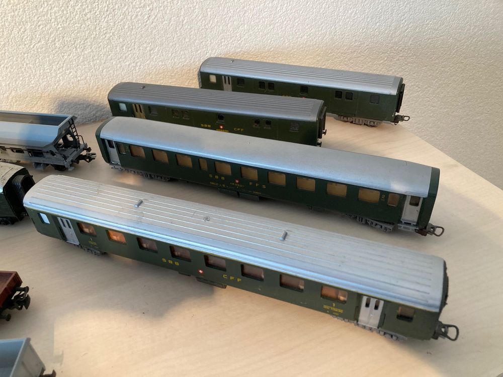4 Wagons marcuandises américain HO | Kaufen auf