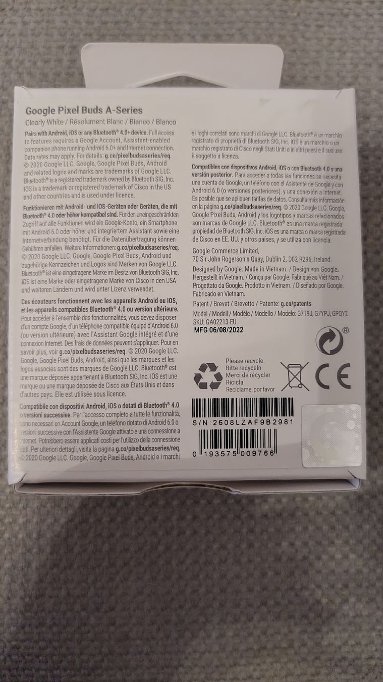 Google Kopfhörer: Google Pixel A-series – Gebraucht aus Payerne von nic_n7kv 3