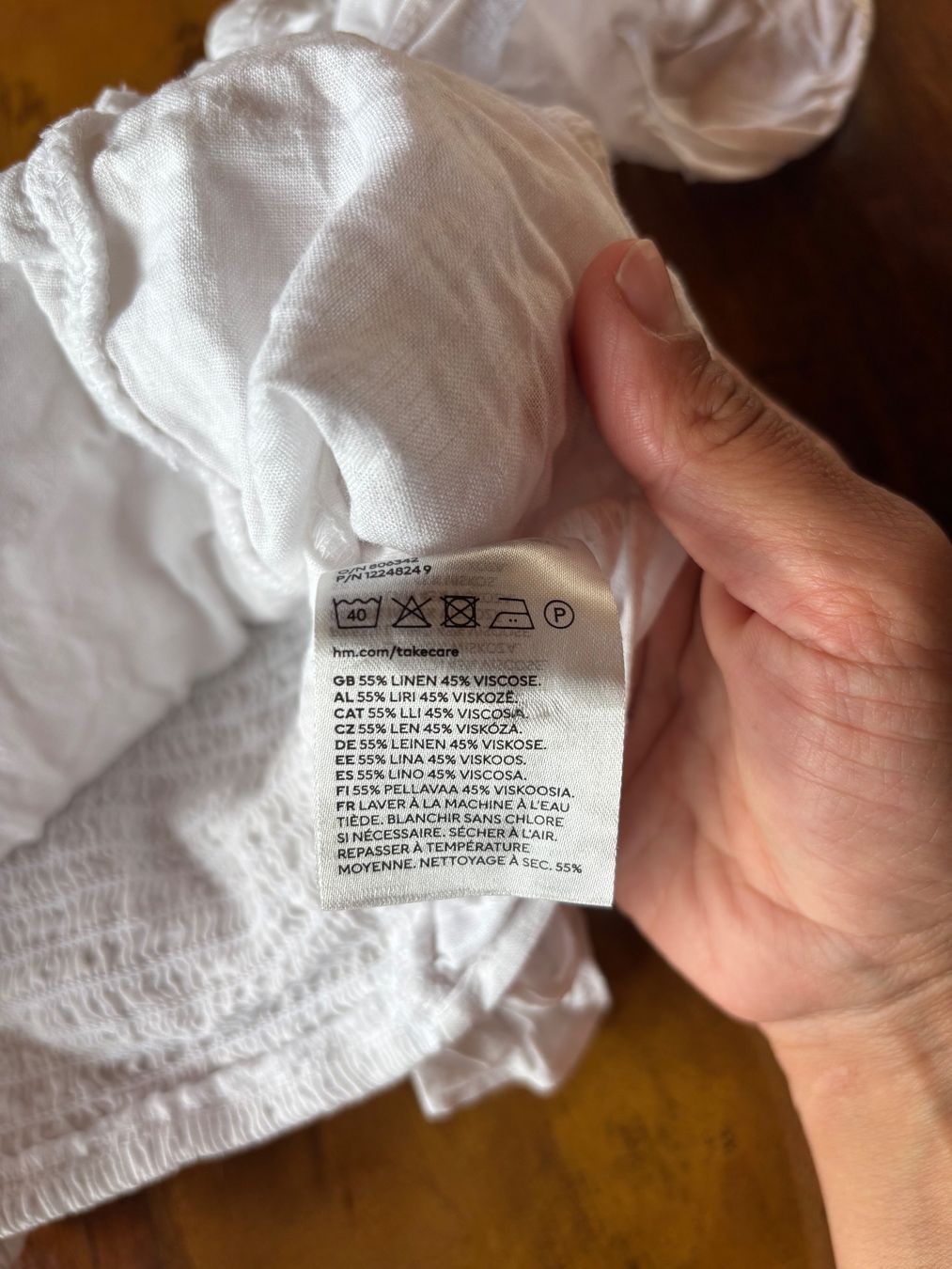 H&M Tops: Top | XS | Leine – Gebraucht aus Jegenstorf von vanisaem 1