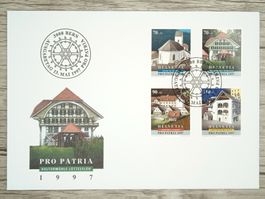 TR07 Enveloppe + Timbre Suisse 1997